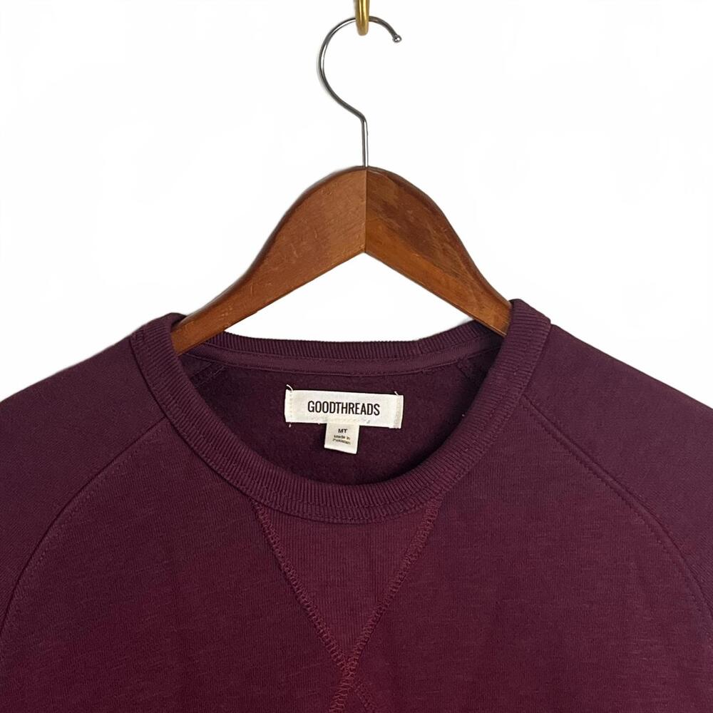 Goodthreads Men's Burgundy Sweatshirt‎ - Comfortable and Stylish - Picture 5 of 7